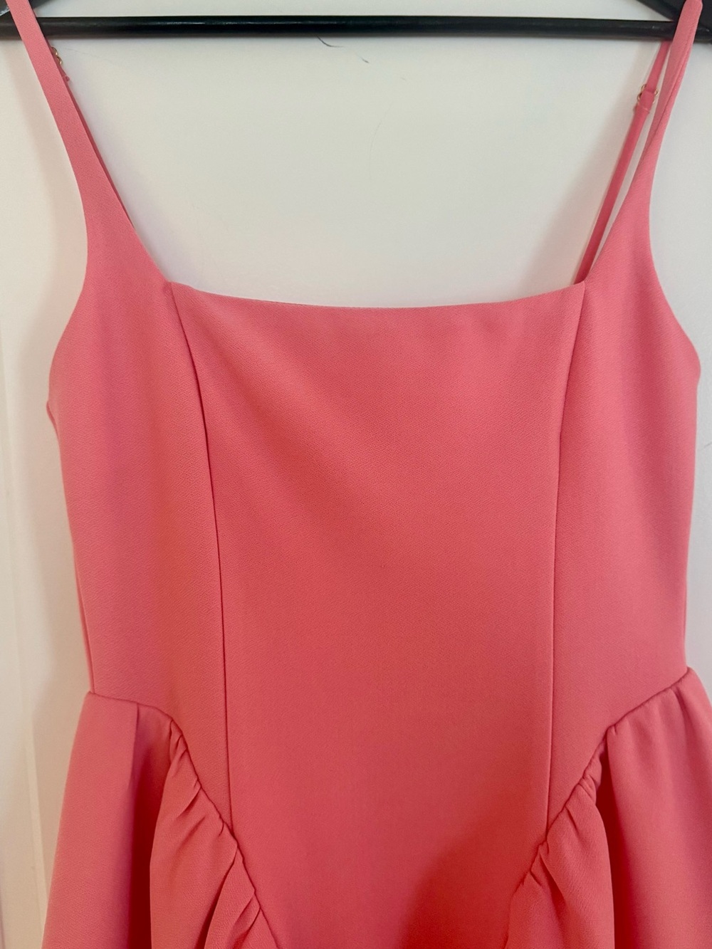 NWT! Elliatt Pink Square-Neck Mini Dress/Size Small - Picture 4 of 10